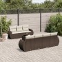 Set sofás de jardín 8 piezas y cojines ratán sintético marrón de , Conjuntos de jardín - Ref: Foro24-3253470, Precio: 566,86 ...