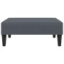 Sofá cama de 2 plazas con taburete terciopelo gris oscuro de , Sofás - Ref: Foro24-3216232, Precio: 286,73 €, Descuento: %