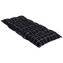 Cojines para silla respaldo alto 6 uds tela a cuadros negro de , Cojines para sillas y sofás - Ref: Foro24-377652, Precio: 11...