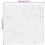 Alfombra de pelo corto OVIEDO crema 120x120 cm de , Alfombras - Ref: Foro24-375511, Precio: 49,08 €, Descuento: %