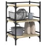 Carrito de cocina madera ingeniería roble Sonoma 50x35x75,5 cm de , Carros de cocina y comedor - Ref: Foro24-842347, Precio: ...