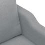Juego de sofás con cojines 3 piezas tela gris claro de , Sofás - Ref: Foro24-3201786, Precio: 633,59 €, Descuento: %