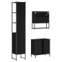 Juego de muebles de baño 3 pzas madera contrachapada negro de , Muebles de baño - Ref: Foro24-3214680, Precio: 188,30 €, Desc...