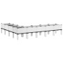 Jardinera con patas PP blanco 200x160x42 cm de , Maceteros y jardineras - Ref: Foro24-367914, Precio: 171,86 €, Descuento: %