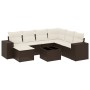 Set sofás de jardín 8 piezas y cojines ratán sintético marrón de , Conjuntos de jardín - Ref: Foro24-3222912, Precio: 521,18 ...