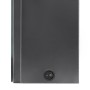 Armario de baño con espejo LED gris brillante 80x12x68 cm de vidaXL, Tocadores de baño - Ref: Foro24-326514, Precio: 163,02 €...