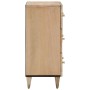 Armario auxiliar madera maciza de mango 60x33x75 cm de , Aparadores - Ref: Foro24-358251, Precio: 159,41 €, Descuento: %