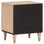 Mesitas de noche 2 uds madera maciza de mango 40x33x46 cm de , Mesitas de noche - Ref: Foro24-358247, Precio: 136,79 €, Descu...