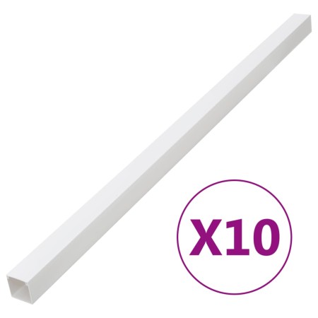 Canaletas para cables PVC 150x50 mm 10 m de , Cableado - Ref: Foro24-155921, Precio: 104,31 €, Descuento: %