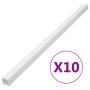Canaletas para cables PVC 150x50 mm 10 m de , Cableado - Ref: Foro24-155921, Precio: 104,31 €, Descuento: %
