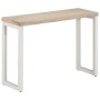 Mesa consola madera maciza de mango y hierro 110x35x76 cm de , Mesas auxiliares - Ref: Foro24-376707, Precio: 162,79 €, Descu...
