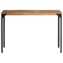 Mesa consola madera maciza de mango y hierro 110x35x76 cm de , Mesas auxiliares - Ref: Foro24-374901, Precio: 132,25 €, Descu...