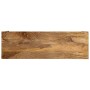 Mesa consola madera maciza de mango y hierro 110x35x76 cm de , Mesas auxiliares - Ref: Foro24-374901, Precio: 132,25 €, Descu...