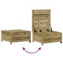 Juego de muebles jardín 6 pzas y cojines madera pino impregnada de , Conjuntos de jardín - Ref: Foro24-3250735, Precio: 549,5...
