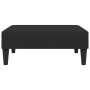 Sofá cama de 2 plazas con taburete terciopelo negro de , Sofás - Ref: Foro24-3216253, Precio: 350,73 €, Descuento: %