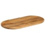 Tablero de mesa ovalado madera maciza de mango 120x60x2,5 cm de , Tableros para mesas - Ref: Foro24-370150, Precio: 113,97 €,...