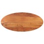 Tablero de mesa ovalado madera maciza de acacia 110x40x2,5 cm de , Tableros para mesas - Ref: Foro24-370801, Precio: 58,77 €,...