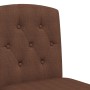 Taburetes altos 2 uds madera maciza de caucho y tela de , Taburetes de cocina - Ref: Foro24-4006203, Precio: 86,55 €, Descuen...