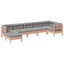 Set de sofás jardín 7 pzas con cojines madera abeto Douglas de , Conjuntos de jardín - Ref: Foro24-3299550, Precio: 660,30 €,...