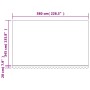 Tela de repuesto de toldo rayas de colores 6x3,5 m de , Toldos - Ref: Foro24-367743, Precio: 96,57 €, Descuento: %