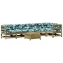 Juego de muebles jardín 7 pzas y cojines madera pino impregnada de , Conjuntos de jardín - Ref: Foro24-3250871, Precio: 801,1...