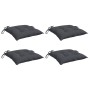 Cojines sillas de jardín 4 uds tela Oxford antracita 40x40x7 cm de , Cojines para sillas y sofás - Ref: Foro24-361451, Precio...