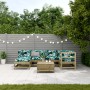 Juego de muebles jardín 7 pzas y cojines madera pino impregnada de , Conjuntos de jardín - Ref: Foro24-3250915, Precio: 728,3...