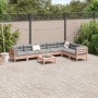 Set de sofás jardín 8 pzas con cojines madera de abeto Douglas de , Conjuntos de jardín - Ref: Foro24-3299483, Precio: 631,73...