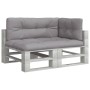 Cojines para palets 3 unidades tela gris de , Cojines para sillas y sofás - Ref: Foro24-3217124, Precio: 92,98 €, Descuento: %