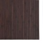 Alfombra rectangular bambú marrón oscuro 80x400 cm de , Alfombras - Ref: Foro24-376791, Precio: 38,22 €, Descuento: %