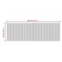 Alfombra rectangular bambú marrón oscuro 100x300 cm de , Alfombras - Ref: Foro24-376815, Precio: 38,64 €, Descuento: %