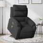 Sillón de masaje eléctrico reclinable elevable tela negro de , Sillones - Ref: Foro24-3205018, Precio: 367,32 €, Descuento: %
