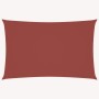 Toldo de vela rectangular tela Oxford terracota 4x7 m en Sombrillas | Comprar online en Foru.es