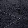 Alfombra de pelo corto OVIEDO negro 80x150 cm de , Alfombras - Ref: Foro24-375551, Precio: 38,32 €, Descuento: %