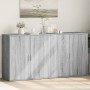 Aparadores 2 uds madera de ingeniería gris Sonoma 79x38x80 cm de , Aparadores - Ref: Foro24-3276607, Precio: 180,73 €, Descue...