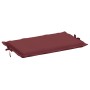 Cojín para tumbona tela rojo tinto melange 186x58x3 cm de , Cojines para sillas y sofás - Ref: Foro24-4002485, Precio: 37,22 ...