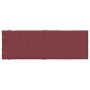 Cojín para tumbona tela rojo tinto melange 186x58x3 cm de , Cojines para sillas y sofás - Ref: Foro24-4002485, Precio: 37,22 ...