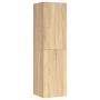 Muebles para TV 2 uds contrachapado color roble 30,5x30x110 cm de , Muebles TV - Ref: Foro24-803369, Precio: 91,27 €, Descuen...