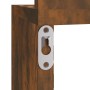 Estantería esquina pared madera roble ahumado 20x20x127,5 cm de , Estantes y estanterías - Ref: Foro24-815210, Precio: 31,12 ...