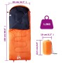 Saco de dormir de camping para adultos 3-4 estaciones de , Sacos de dormir - Ref: Foro24-94444, Precio: 27,94 €, Descuento: %