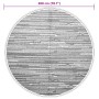 Alfombra exterior ARAKIL gris Ø200 cm PP de , Protectores para exterior - Ref: Foro24-368484, Precio: 45,93 €, Descuento: %