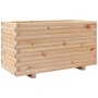 Jardinera madera maciza de pino 90x40x49,5 cm de , Maceteros y jardineras - Ref: Foro24-3282554, Precio: 145,01 €, Descuento: %