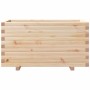 Jardinera madera maciza de pino 90x40x49,5 cm de , Maceteros y jardineras - Ref: Foro24-3282554, Precio: 145,01 €, Descuento: %