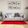 Alfombra de pelo corto suave lavable HUARTE rojo 80x150 cm de , Alfombras - Ref: Foro24-375166, Precio: 31,77 €, Descuento: %