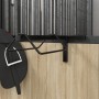 Soporte de silla de montura de pared hierro negro de , Soportes para sillas de montar - Ref: Foro24-172429, Precio: 50,36 €, ...
