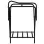 Soporte de montura plegable de pie independiente hierro negro de , Accesorios para sillas de montar - Ref: Foro24-172441, Pre...