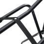 Soporte de montura plegable de pie independiente hierro negro de , Accesorios para sillas de montar - Ref: Foro24-172441, Pre...