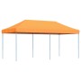 Tienda de fiesta plegable Pop-Up naranja 580x292x315 cm de , Carpas y cenadores - Ref: Foro24-4004937, Precio: 196,25 €, Desc...