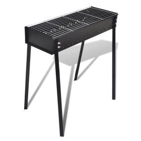 Barbacoa de carbón cuadrada con soporte de vidaXL, Barbacoas - Ref: Foro24-40713, Precio: 75,43 €, Descuento: %