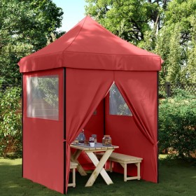 Tienda de fiesta plegable Pop-Up 4 paredes laterales burdeos de , Carpas y cenadores - Ref: Foro24-4005003, Precio: 150,94 €,...